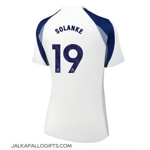 Tottenham Hotspur Dominic Solanke #19 Kotipaita Naiset 2025-26 Lyhythihainen